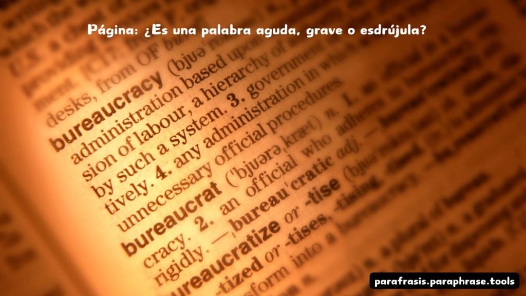 Poesia Es Una Palabra Aguda Grave O Esdrujula parafrasis.paraphrase.tools