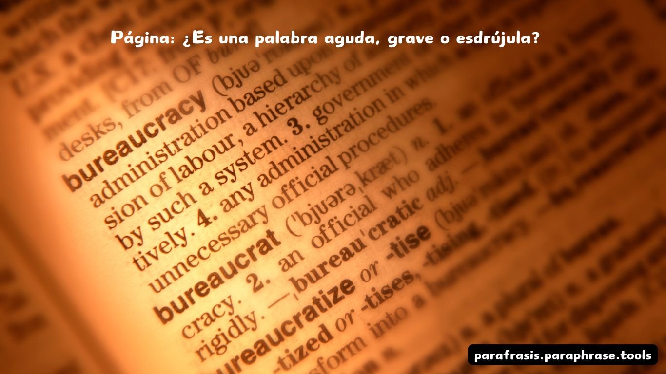 Petroleo Es Una Palabra Aguda Grave O Esdrujula parafrasis.paraphrase.tools