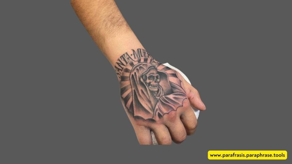 Tatuajes De La Santa Muerte En La Mano: Significado y Diseños Inspiradores 1 Tatuajes De La Santa Muerte En La Mano