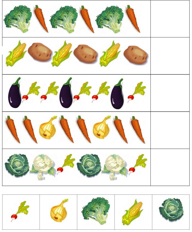 Similaridades y diferencias entre frutas y verduras