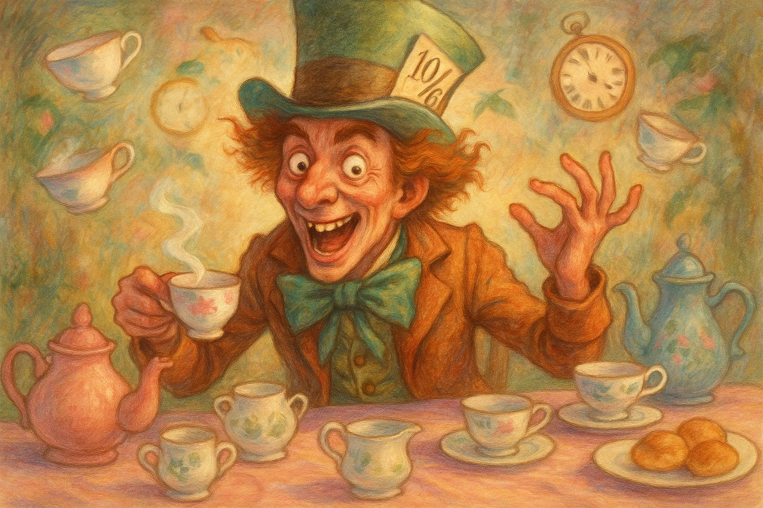 Bonitas Frases del Sombrerero Loco que Siguen Haciendo Pensar 1 Bonitas frases del Sombrerero Loco en Alicia en el País de las Maravillas