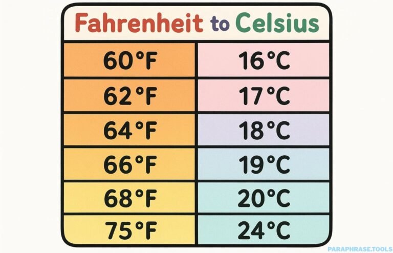 67 Grados Fahrenheit a Centígrados: ¿Cuánto es? + Guía