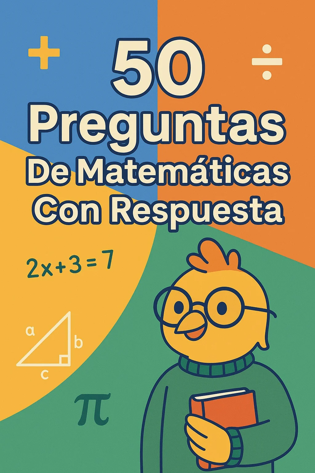50 Preguntas de Matemáticas con Respuesta (Ejemplos y Explicación) 1 50 Preguntas de Matemáticas con Respuesta – Imagen principal del artículo