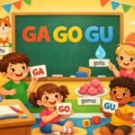 Atividades com ga go gu para niños con palabras y ejemplos educativos